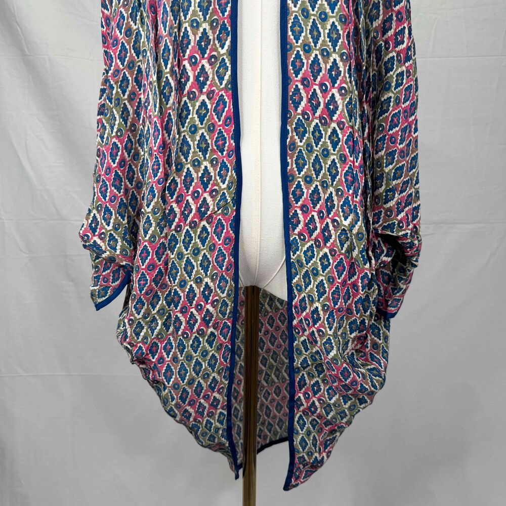 Soft Surroundings Geometric Printed Pattern Open … - image 4